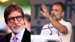 Amitabh Bachchan Shares Cryptic Post Following Rahul Gandhi’s Statement