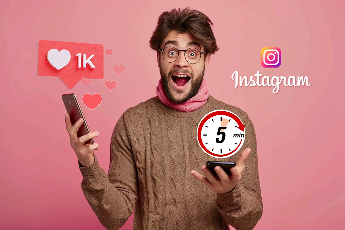 How to Get 1K Likes on Instagram in 5 Minutes