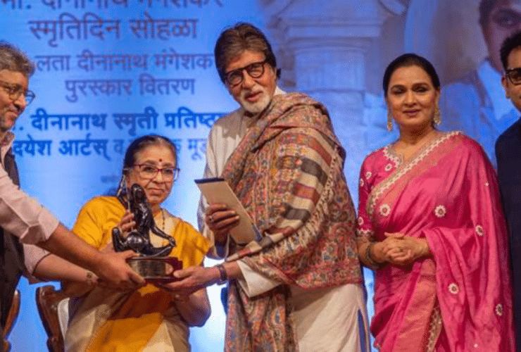 Amitabh Bachchan Honoured With Mangeshkar Award, Begins Shooting For KBC