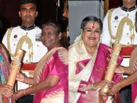 Mithun Chakraborty, Usha Uthup Honoured With Padma Bhushan