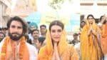 Ranveer Singh and Kriti Sanon Visit Varanasi, Offer Prayers and Walk The Ramp
